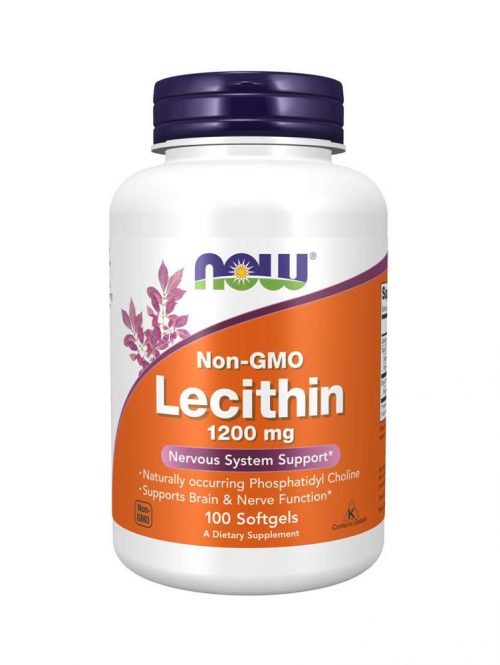 Lecithin 1200 mg Now Foods 100 softgel kapsula
