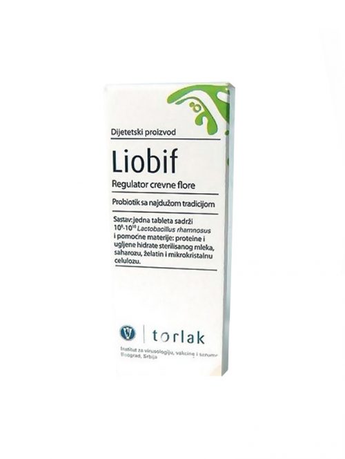 Liobif probiotik 10 mg Torlak 20 tableta