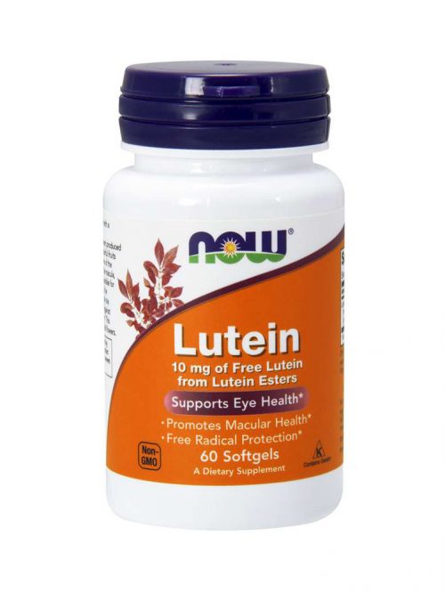 Lutein 10 mg Now Foods 60 softgel kapsula
