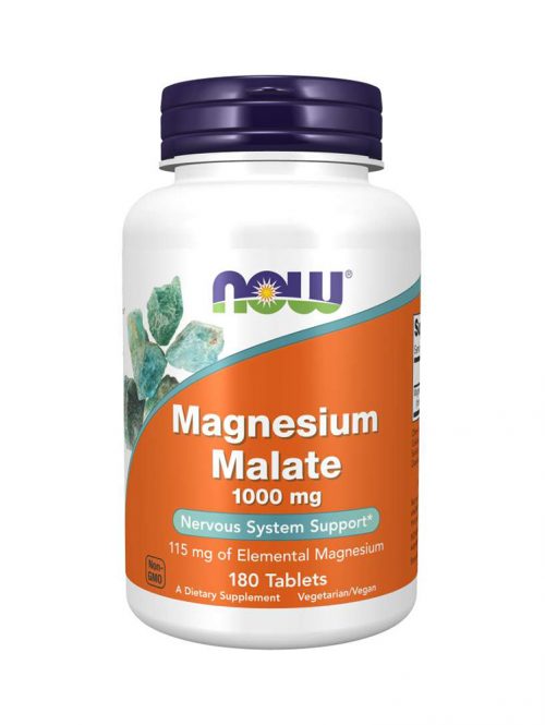 Magnesium Malate 1000 mg Now Foods 180 tableta