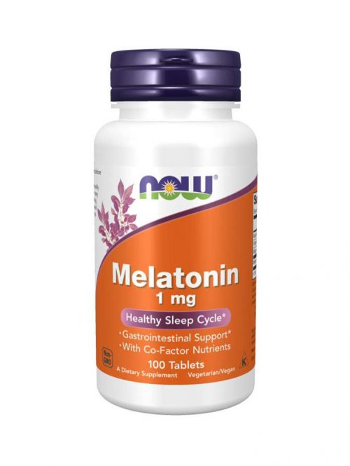 Melatonin 1 mg Now Foods 100 tableta