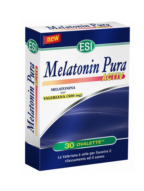 Melatonin Pura Activ 1 mg sa valerijanom 500 mg ESI 30 tableta