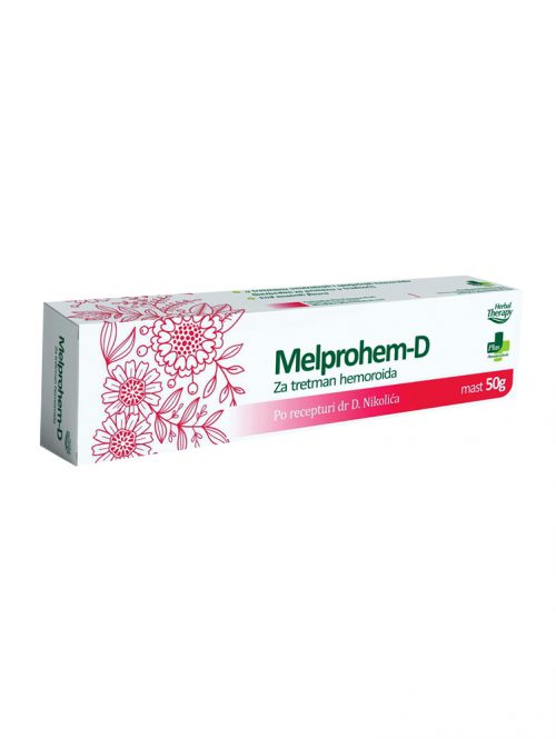 Melprohem-D mast za tretman hemoroida Plus Pharmaceuticals 50 g