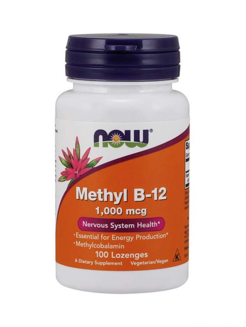 Methyl B-12 Vitamin 1000 mcg Now Foods 100 lozengi