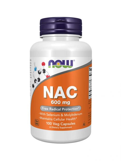 NAC 600 mg Now Foods 100 veg kapsula