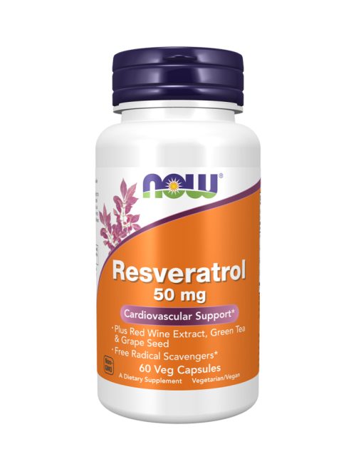 Resveratrol 50 mg Now Foods 60 veg kapsula