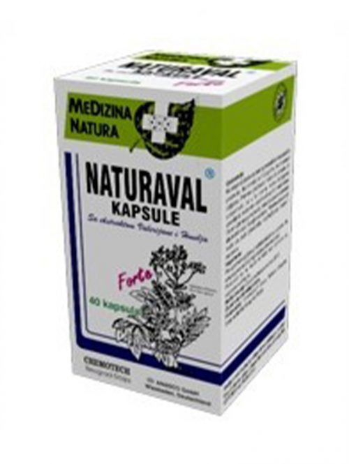 Naturaval Forte sa ekstraktom valerijane i hmelja Medizina Natura 40 kapsula