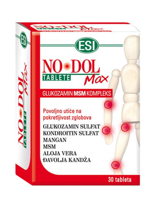 No Dol Max Glukozamin MSM kompleks ESI 30 tableta