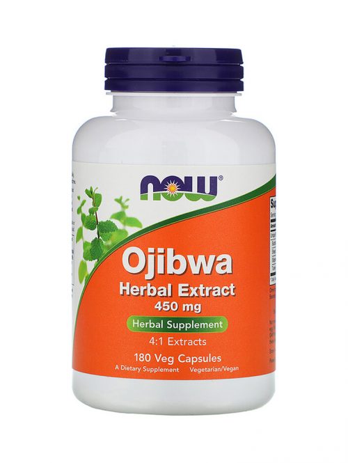 Ojibwa Herbal Extract 450 mg Now Foods 90 veg kapsula