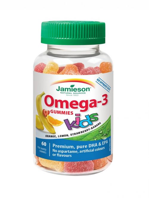 Omega 3 gumene bombone za decu Jamieson 60 gumija