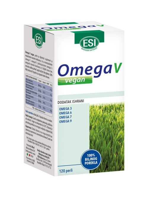 Omega V Vegan ESI Omega 3 120 kapsula