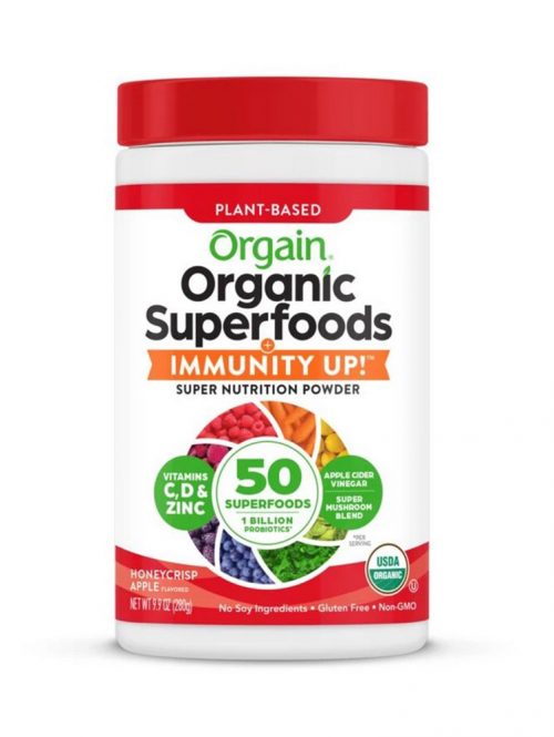 Organic Superfoods Probiotics Super Nutrition Powder Borovnica Orgain 280 g pakovanje