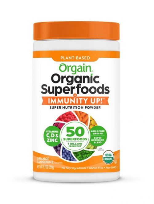 Organic Superfoods Immunity Up Super Nutrition Powder Orange Tangerin Orgain 280 pakovanje