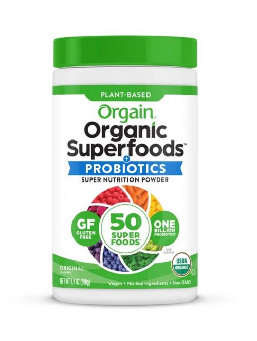 Organic Superfoods Probiotics Super Nutrition Powder Original Orgain 280 g pakovanje