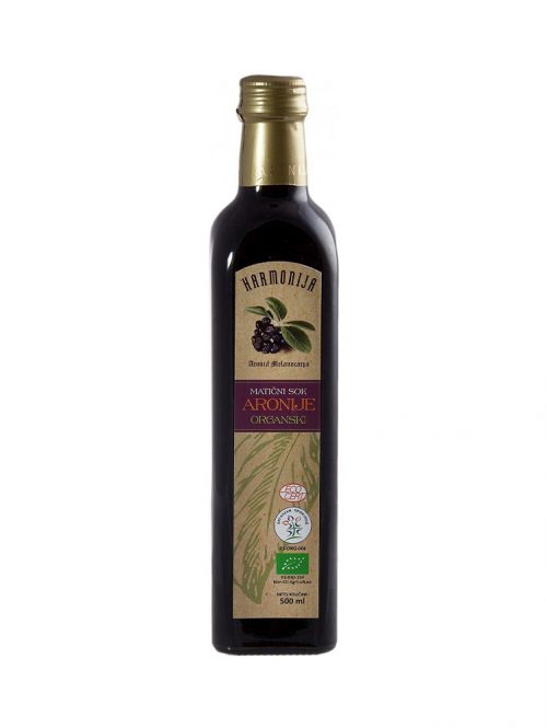 Organski matični sok aronije Harmonija 500 ml
