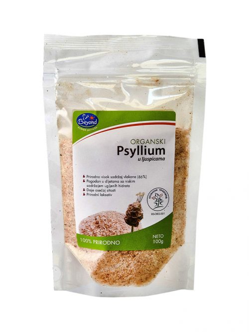 Organski psilijum (psyllium) u ljuspicama Beyond 100 g