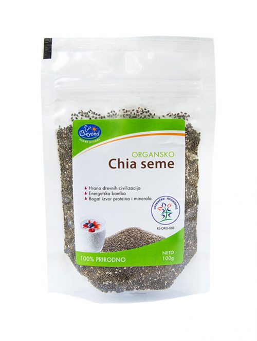 Organsko čia (chia) seme, Beyond, 100 g