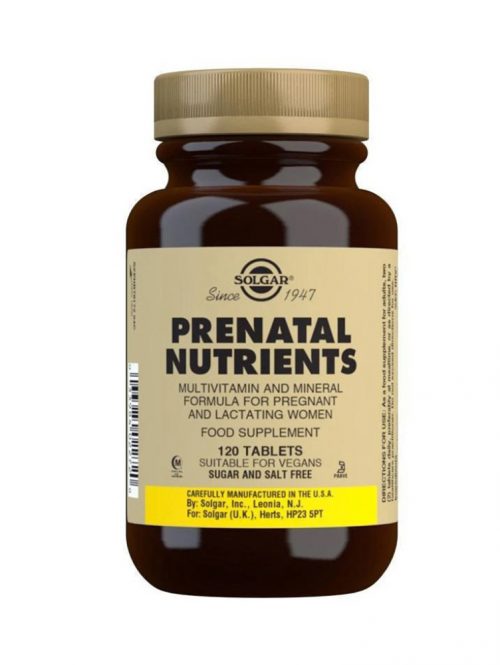 Prenatal Nutrients Solgar 120 tableta