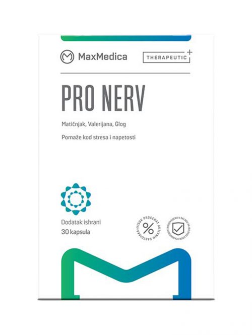 Pro Nerv matičnjak valerijana glog MaxMedica 30 kapsula