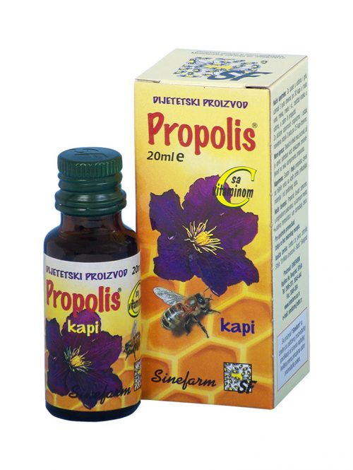 Propolis kapi sa C vitaminom Sinefarm 20 ml