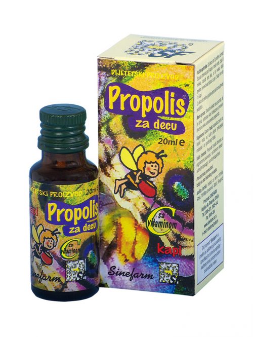 Propolis kapi za decu sa C vitaminom Sinefarm 20 ml