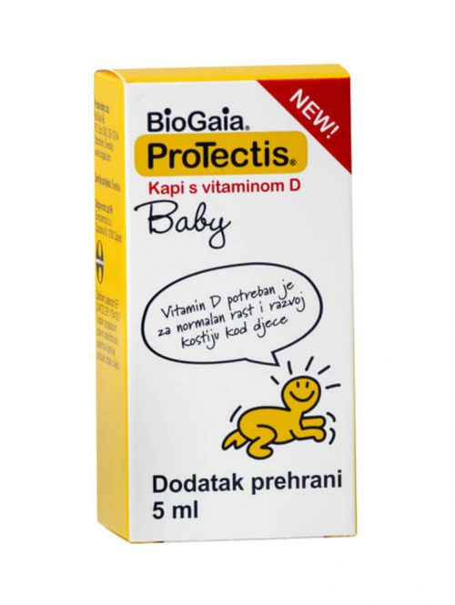 Protectis Baby kapi sa vitaminom D3 Biogaia 5 ml
