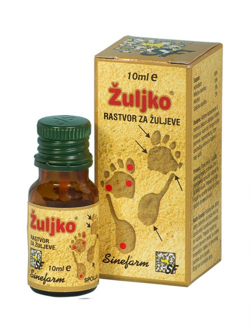 Rastvor za žuljeve Žuljko Sinefarm 10 ml