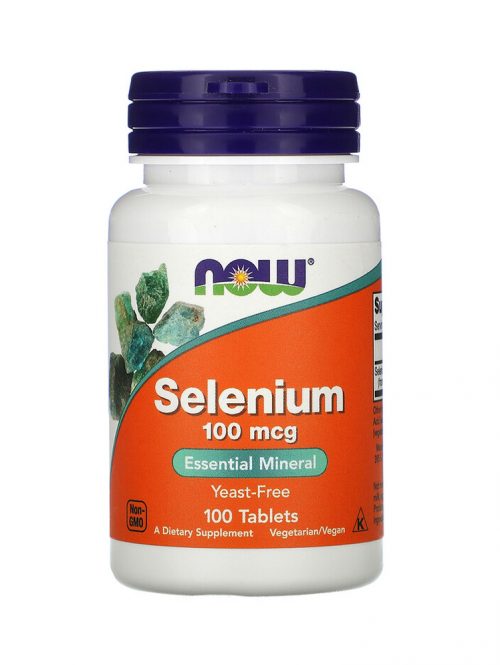 Selenium 100 mcg Now Foods 100 tableta