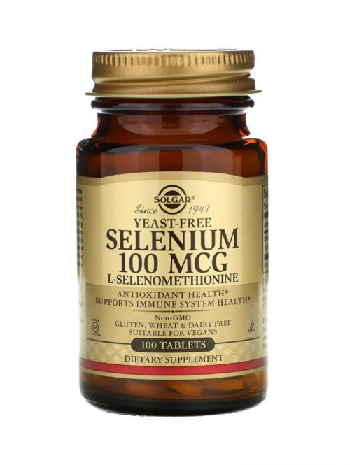 Selenium 100 mcg Solgar 100 tableta