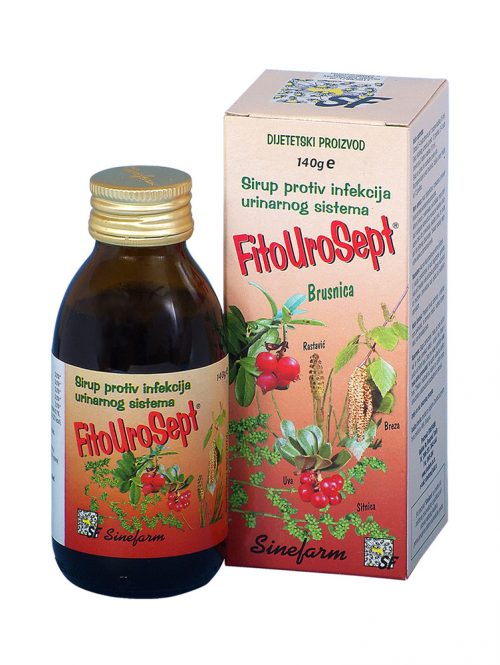 Sirup protiv urinarnih infekcija FitoUroSept Sinefarm 140 g