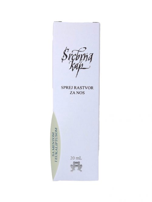 Srebrna kap sa mentom i eukaliptusom sprej rastvor za nos Koloid 50 ml