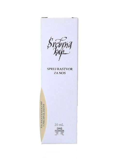 Srebrna kap sa pantenolom i propolisom sprej rastvor za nos Koloid 50 ml