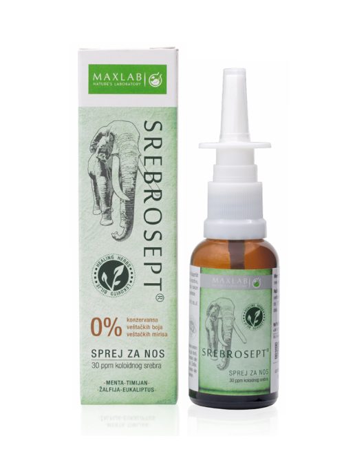 Srebrosept sprej za nos Maxlab 30 ml