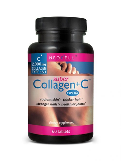 Super Collagen + Vitamin C 2000 mg Type 1 & 3 NeoCell 60 tableta