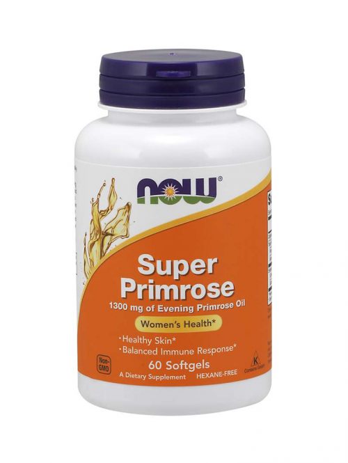 Super Primrose Evening Primrose Oil 1300 mg Now Foods 60 softgel kapsula