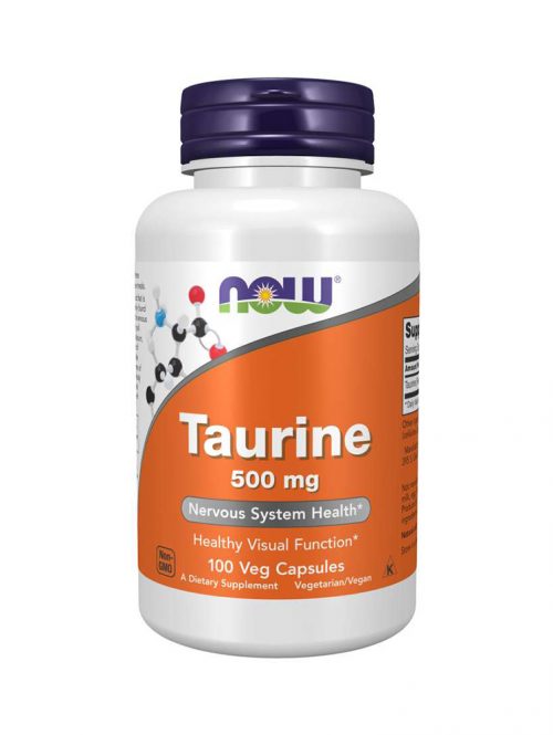 Taurine 500 mg Now Foods 100 veg kapsula