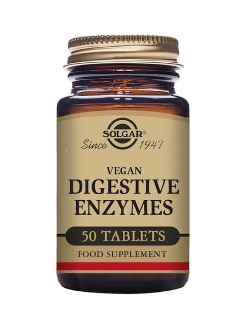 Vegan Digestive Enzymes Solgar 50 tableta