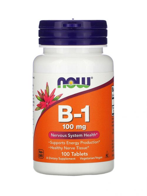 Vitamin B-1 100 mg Now Foods 100 tableta