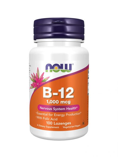 Vitamin B-12 1000 mcg Now Foods 100 lozengi
