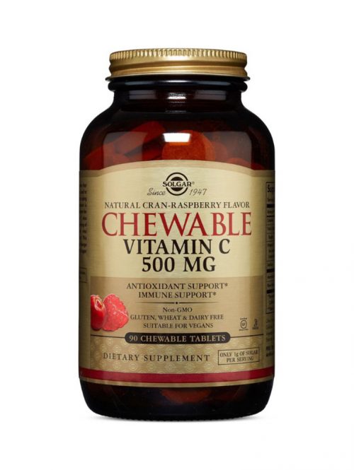 Vitamin C 500 mg Solgar 90 tableta za žvakanje