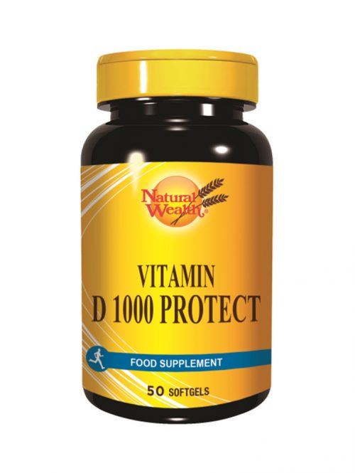 Vitamin D-1000 Protect Natural Wealth 50 kapsula