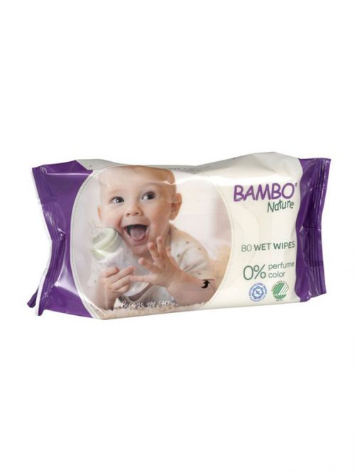 Vlažne maramice Eco-Friendly Bambo Nature 80 komada