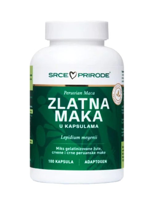 Zlatna maka u kapsulama 500 mg Srce Prirode 100 kapsula
