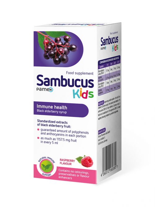 Sambucus Kids sirup Pamex 120 ml