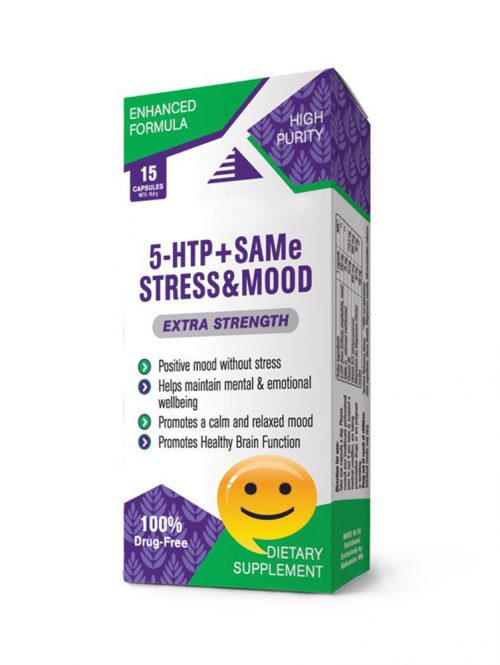 5-HTP + SAMe Stress an Mood Aleksandar MN 15 kapsula