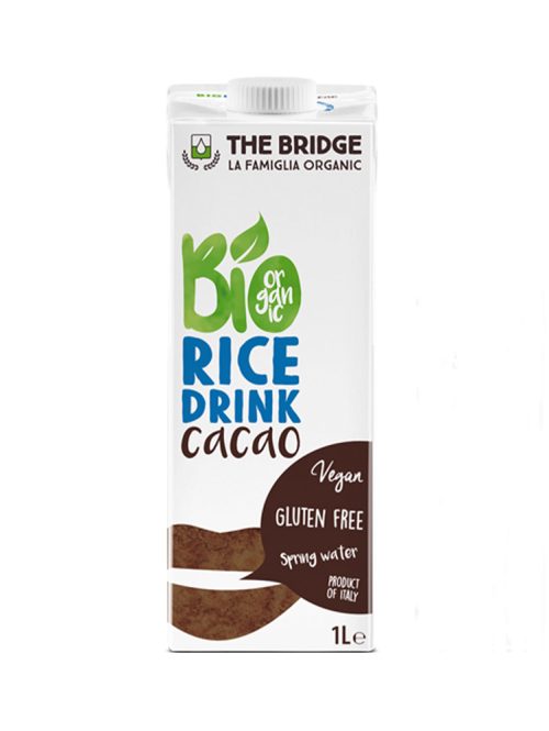 Bio pirinčano kakao mleko The Bridge 1 l