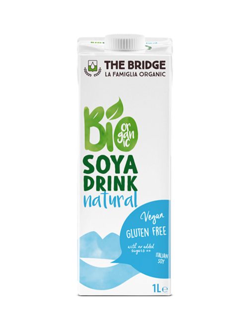 Bio sojino biljno mleko natural The Bridge 1 l