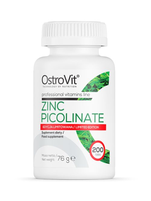 Zinc Picolinate 15 mg Ostrovit 200 tableta