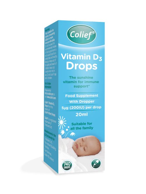 Vitamin D3 kapi za bebe Colief 20 ml