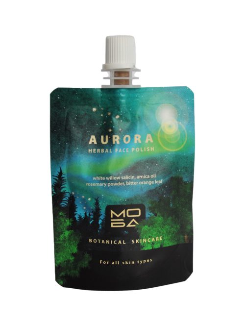 Aurora biljni piling za lice Moba Botanical Skincare 50 ml
